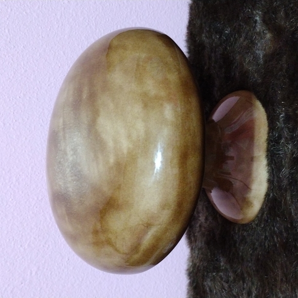 Large Vintage Ceramic Handmade Mushroom - Picture 3 of 9